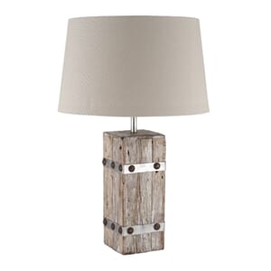 GATTO WOOD & METAL TABLE LAMP