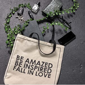 BE INSPIRED CANVAS LIFESTYLE BAG