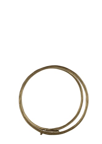 RING CANDLE HOLDER GOLD S