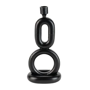 MILLES CANDLE STAND BLACK