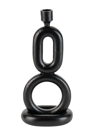 MILLES CANDLE STAND BLACK