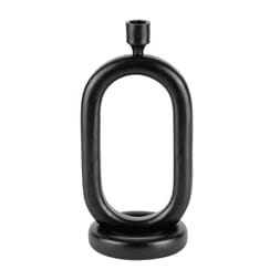 MORA CANDLE STAND BLACK