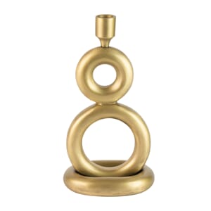 MIO CANDLE STAND GOLD