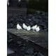 Sett av 5 fugler 11,5 cm akryl