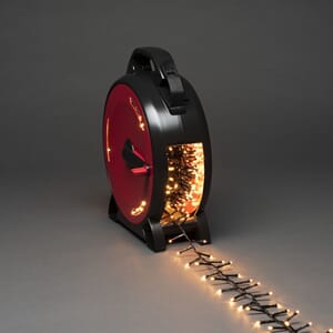 Slynge cluster 1000 amber LED på kabeltrommel