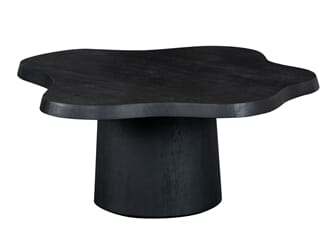 NEWTON COFFEE TABLE  BLACK Ø90 X H35 CM