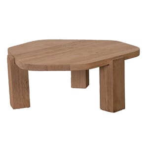 DENISON COFFEE TABLE NATURAL 80 X 77 X H30 CM