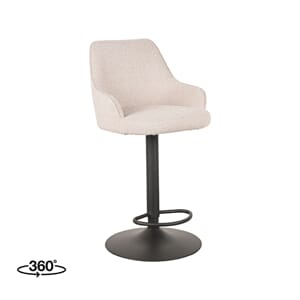 FENDER BAR CHAIR NATURAL TOUCH BOUCLE