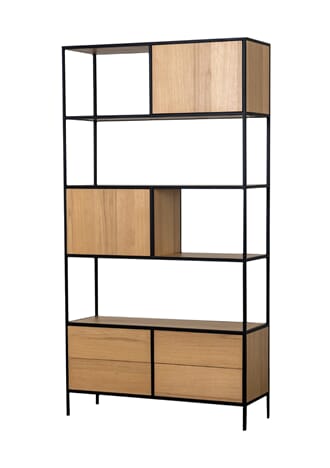 IMPERIAL CABINET NATURAL 100x35x190 CM