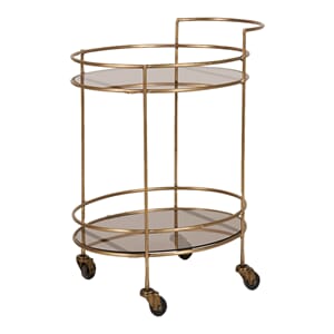 NOHA TROLLEY ANTIQUE GOLD