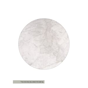 HENDERSON/CLINTON TABLE TOP MARBLE WHITE
