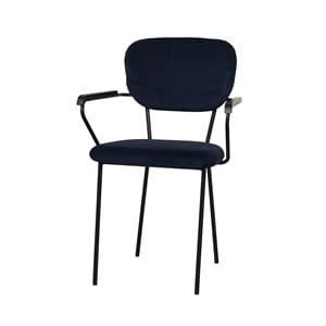 CLEVELAND DINING ARMCHAIR NAVY