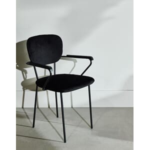 CLEVELAND DINING ARMCHAIR BLACK