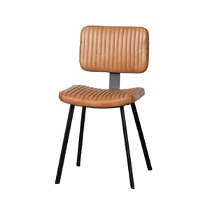 INDIANA DINING CHAIR BROWN