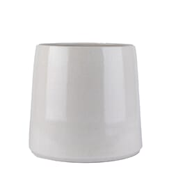 NITA FLOWERPOT WHITE M