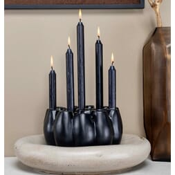 OZANNE VASE/CANDLE HOLDER BLACK