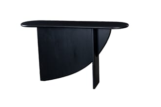 ANNABEL SIDE TABLE BLACK 140X40X80CM