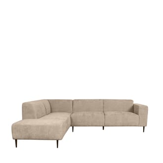 EDEN CORNER SOFA LEFT CLAY ELITE