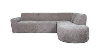 ESPEN CORNER SOFA RIGHT STONE ELITE