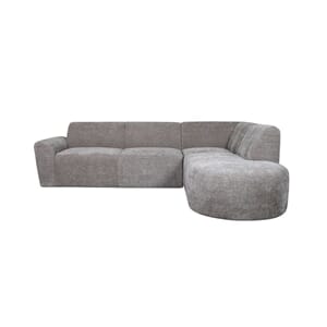 ESPEN CORNER SOFA RIGHT STONE ELITE