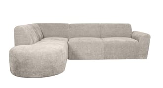 ESPEN CORNER SOFA LEFT NATURAL ELITE