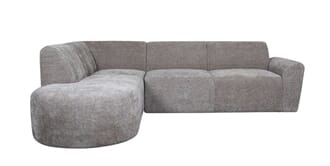 ESPEN CORNER SOFA LEFT STONE ELITE