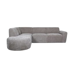 ESPEN CORNER SOFA LEFT STONE ELITE