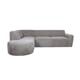 ESPEN CORNER SOFA LEFT STONE ELITE