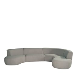 FLORENCE U SOFA MUSHROOM BOUCLE