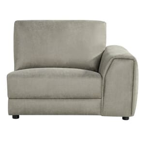 TIVOLI 1,5 SEAT ARM R TAUPE MICROSUEDE