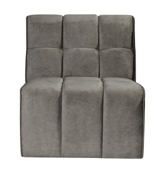 VALENTINO 1,5 SEAT NO ARMS TAUPE COSMO