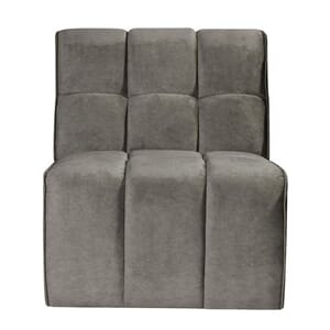 VALENTINO 1,5 SEAT NO ARMS TAUPE COSMO