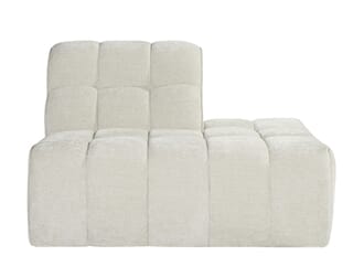 VALENTINO OTTOMAN RIGHT NATURAL ELITE