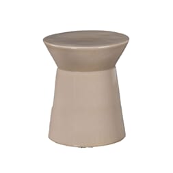 CERAMIC COFFEE TABLE COVE TAUPE M Ø38 X H45