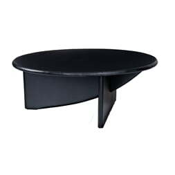 ANNABEL COFFEE TABLE BLACK Ø80 X H30