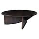 ANNABEL COFFEE TABLE WALNUT Ø80 X H30