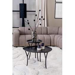 IZA COFFEE TABLE BLACK M W65/D62/H40