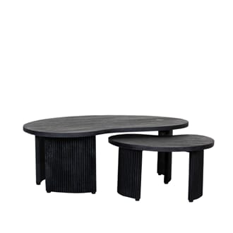 SIMON COFEE TABLE SET BLACK